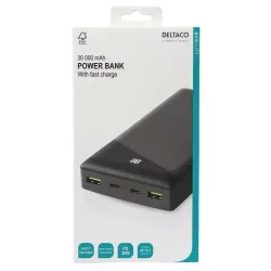 Powerbanka 30000mAh s LED displejem