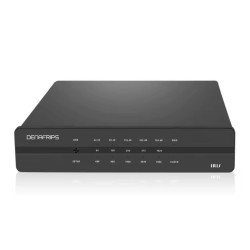 DN-16 Denafrips IRIS DDC USB Interfaz Digital Reloj Externo Entrada Coaxial AES/EBU I2S IIS HDMI RJ45 DSD512 (solo USB I2S) Salida Negro