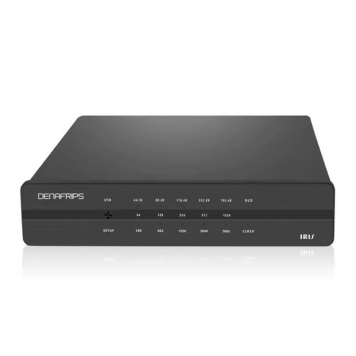 DN-16 Denafrips IRIS DDC USB Interfaz Digital Reloj Externo Entrada Coaxial AES/EBU I2S IIS HDMI RJ45 DSD512 (solo USB I2S) Salida Negro