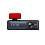 2025 Duální objektiv 150° Širokoúhlý Auto Wifi 2.4G/5G DVR Autokamera Real 2K Blackbox Zadní 1080P Kamera Duální záznamník 24 hodin Parkování Mo