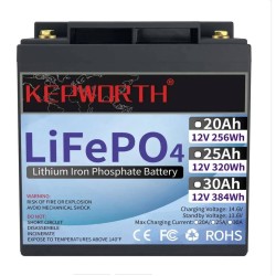 LiFePO4 12,8V small, 30Ah, 384Wh, Lithium