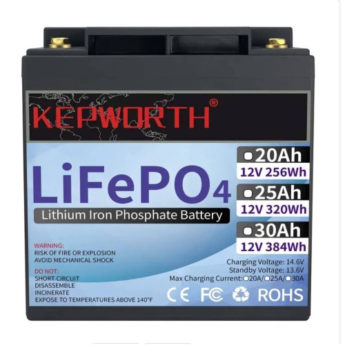 LiFePO4 12,8V small, 30Ah, 384Wh, Lithium